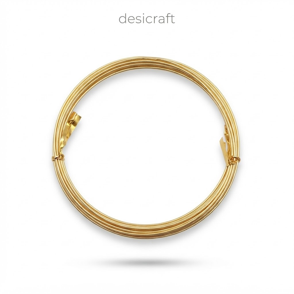 10 mm wire golden