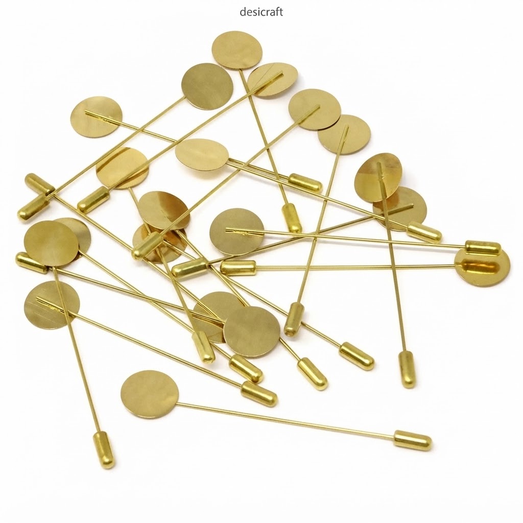 Hijab pin golden