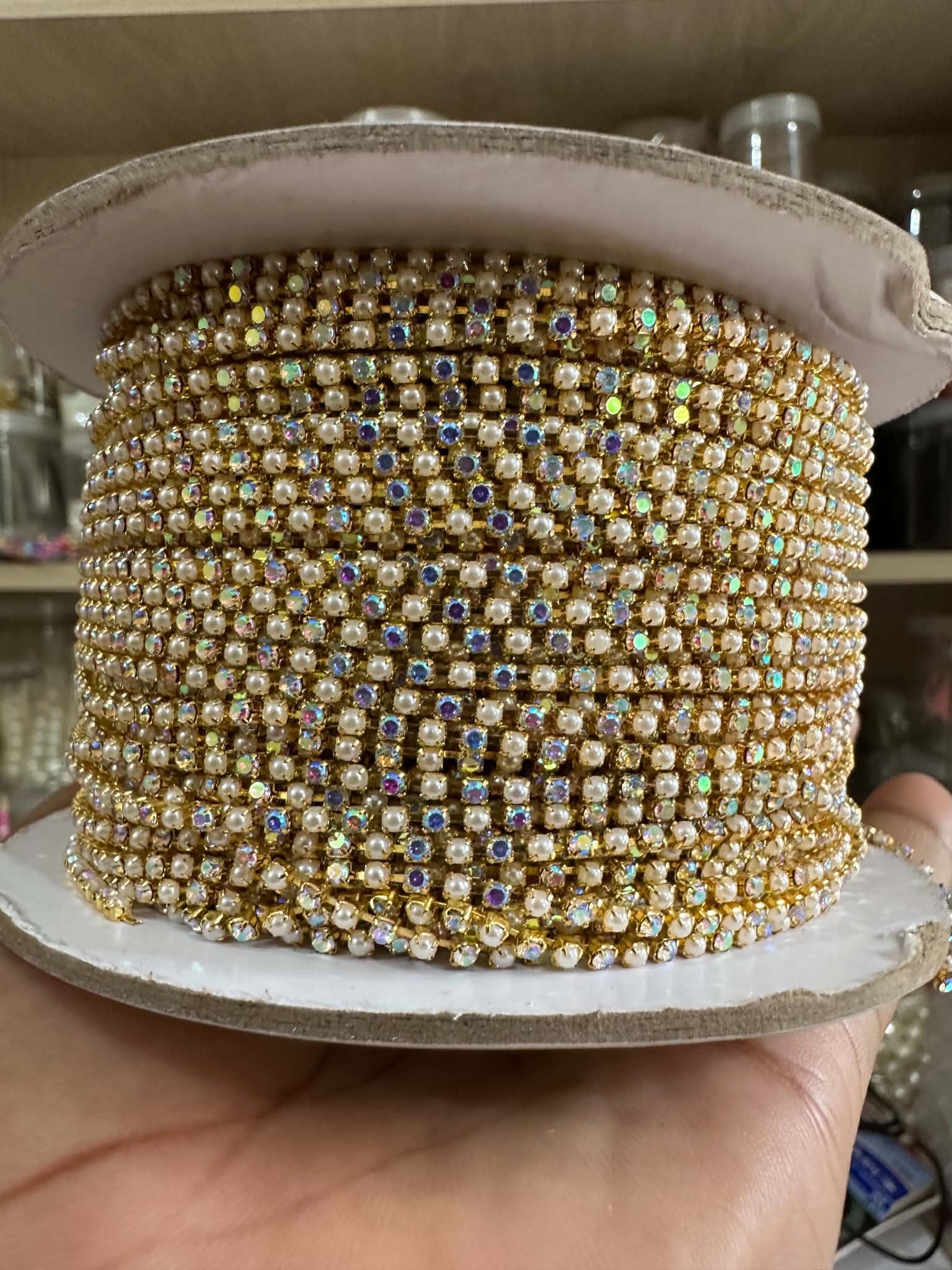Pearl multi golden