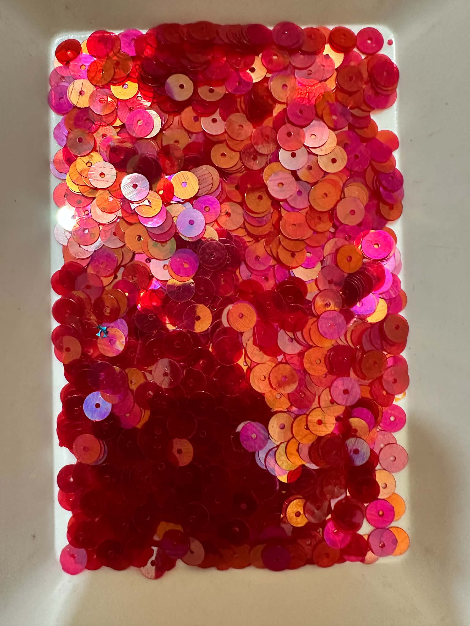 Transparent red