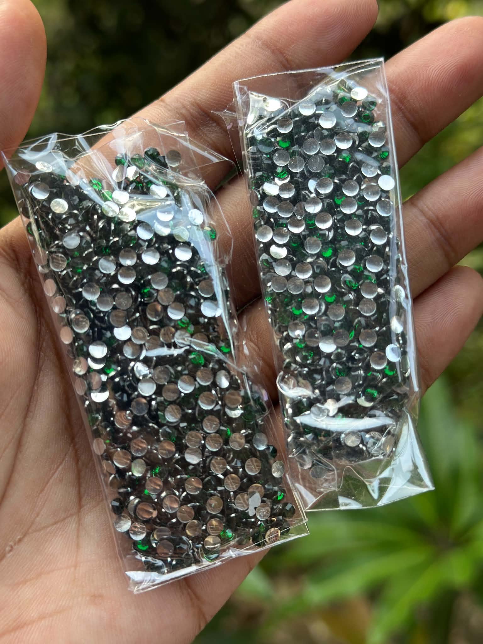 Rhinestones Green