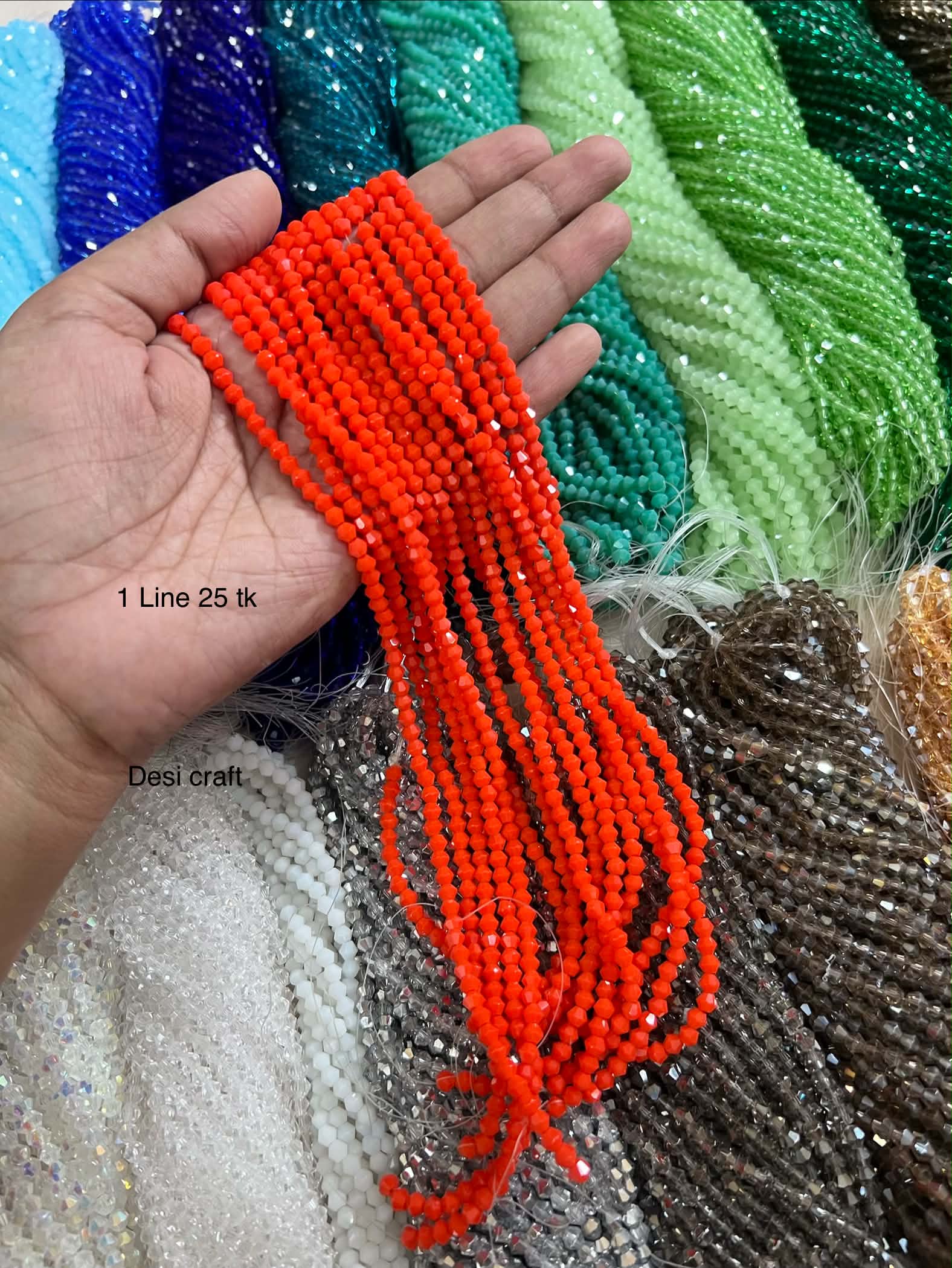 Crystal mat Orange