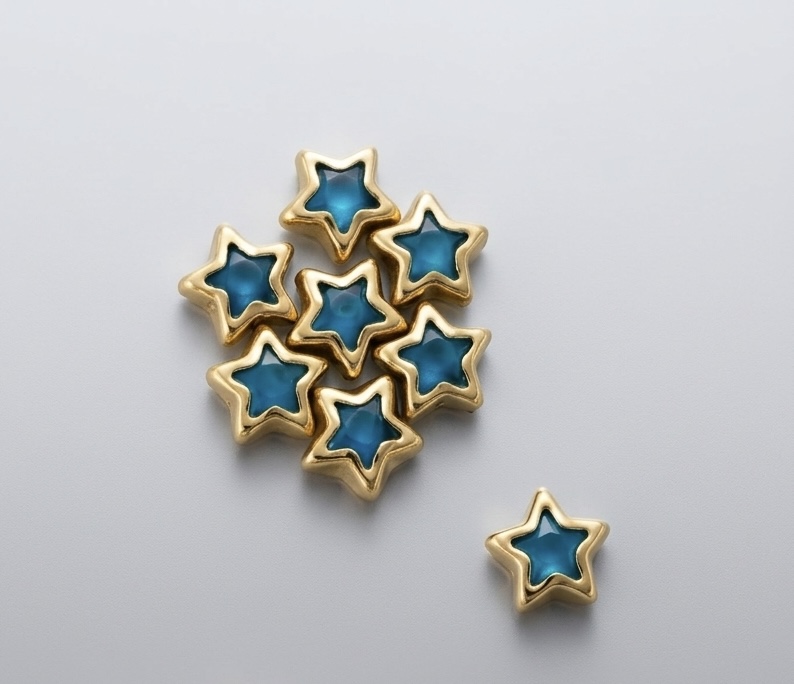 Star kundon sky blue