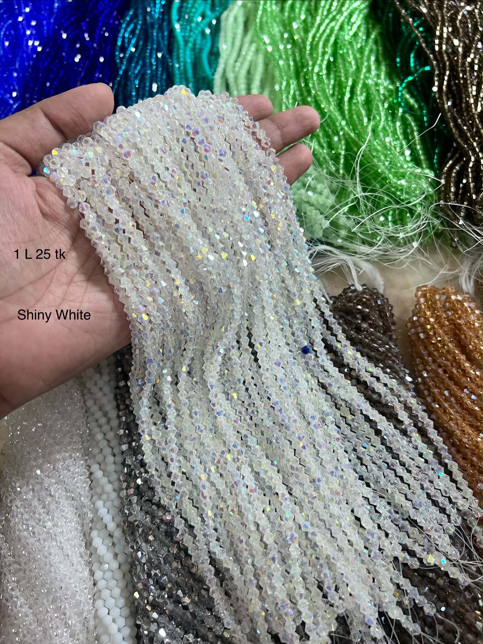Crystal multi white