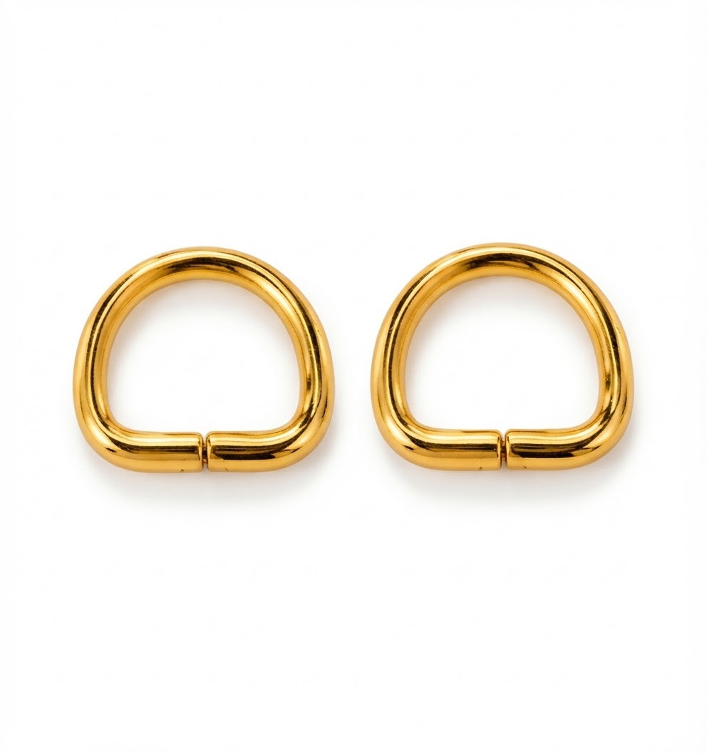 D Ring (Keychain Hook) golden