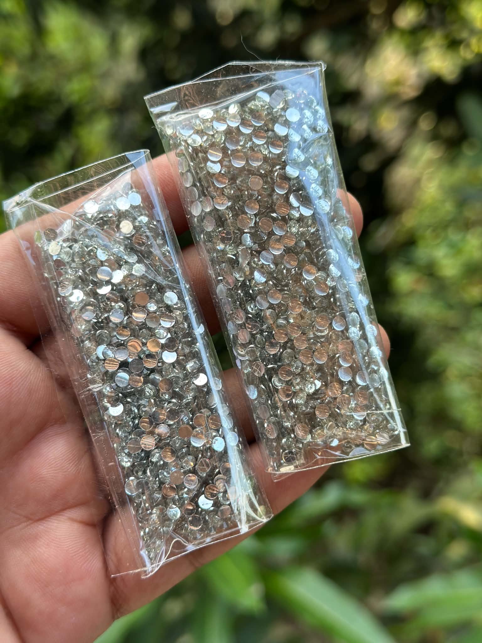 Rhinestones Silver