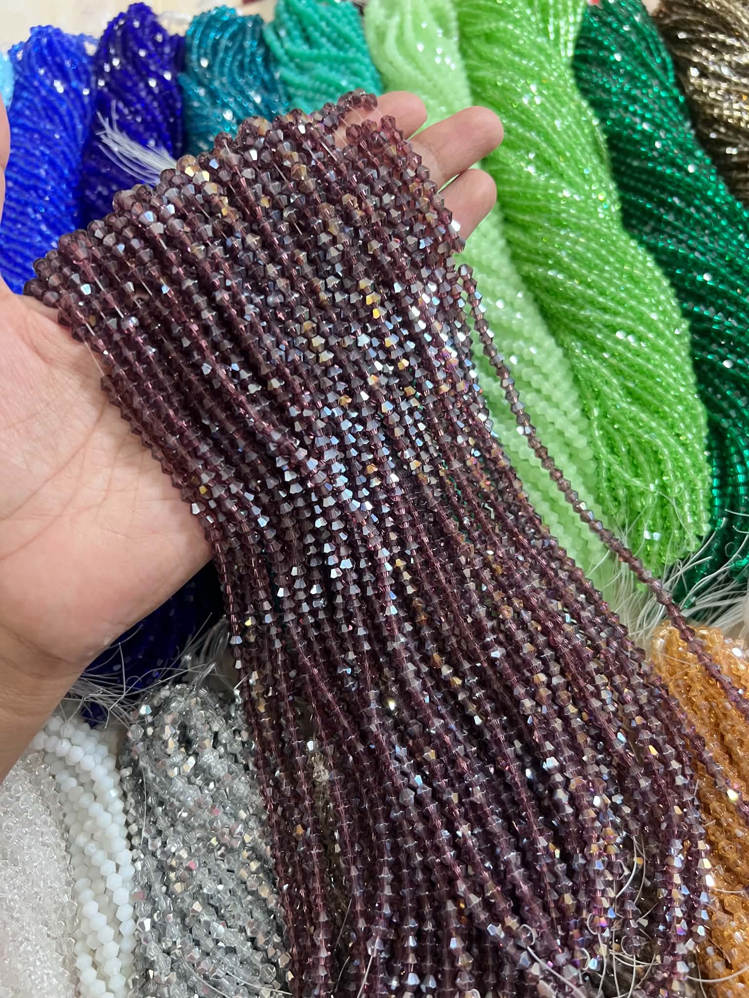 Crystal multi purple