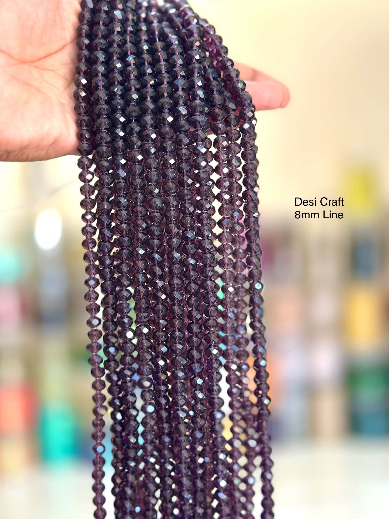 8 mm multi purple