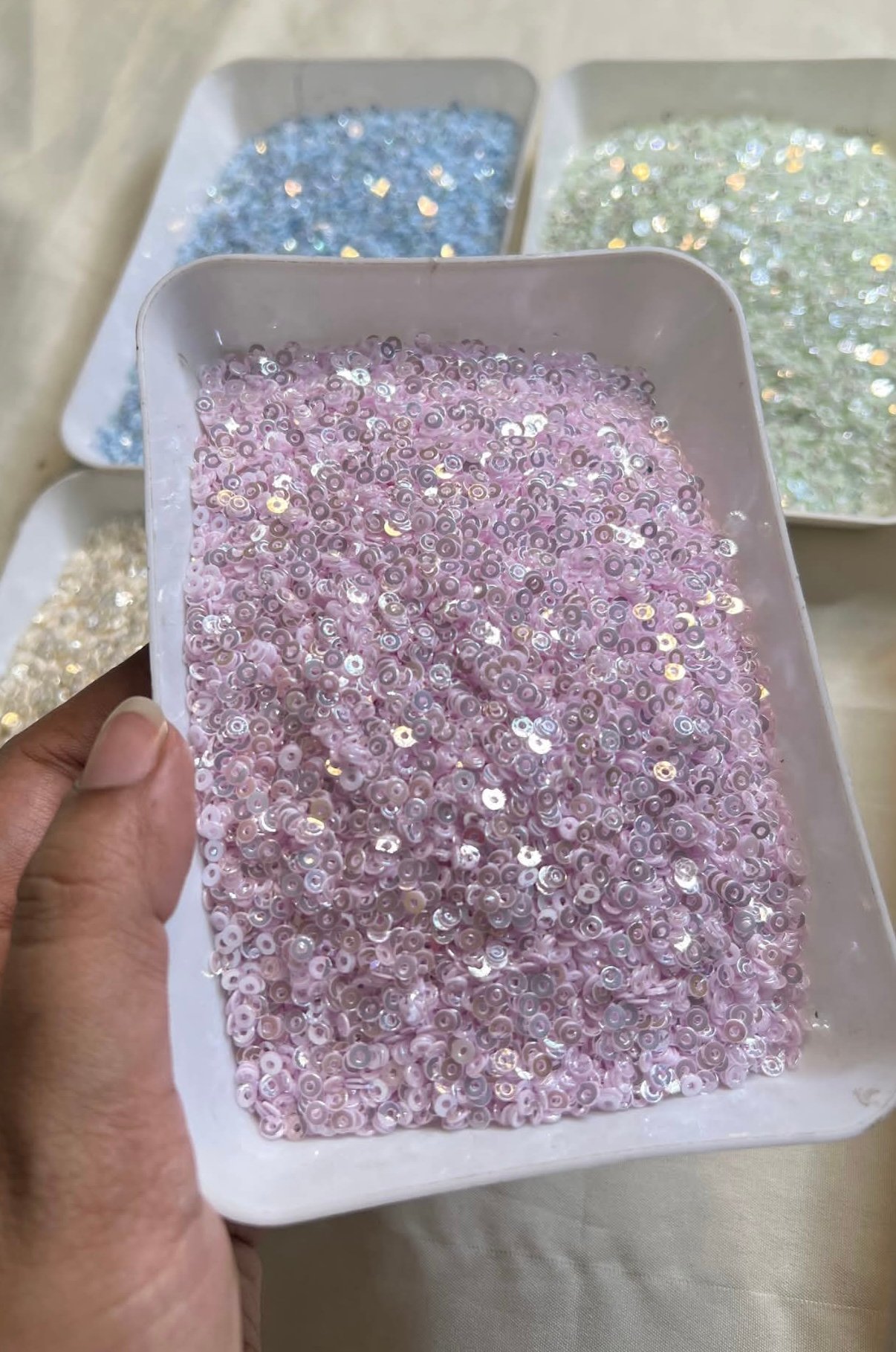 Indian chumki pink