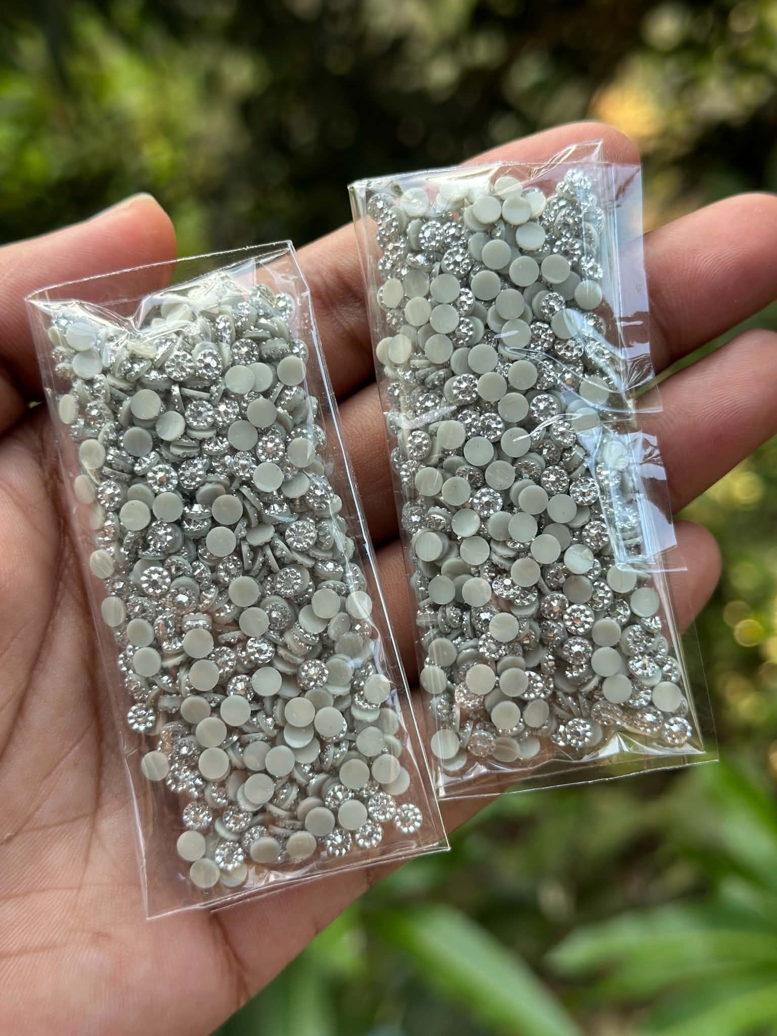 Rhinestones jori silver