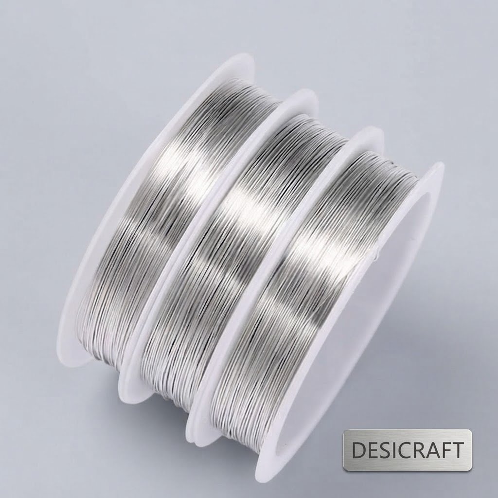 4 mm wire Silver
