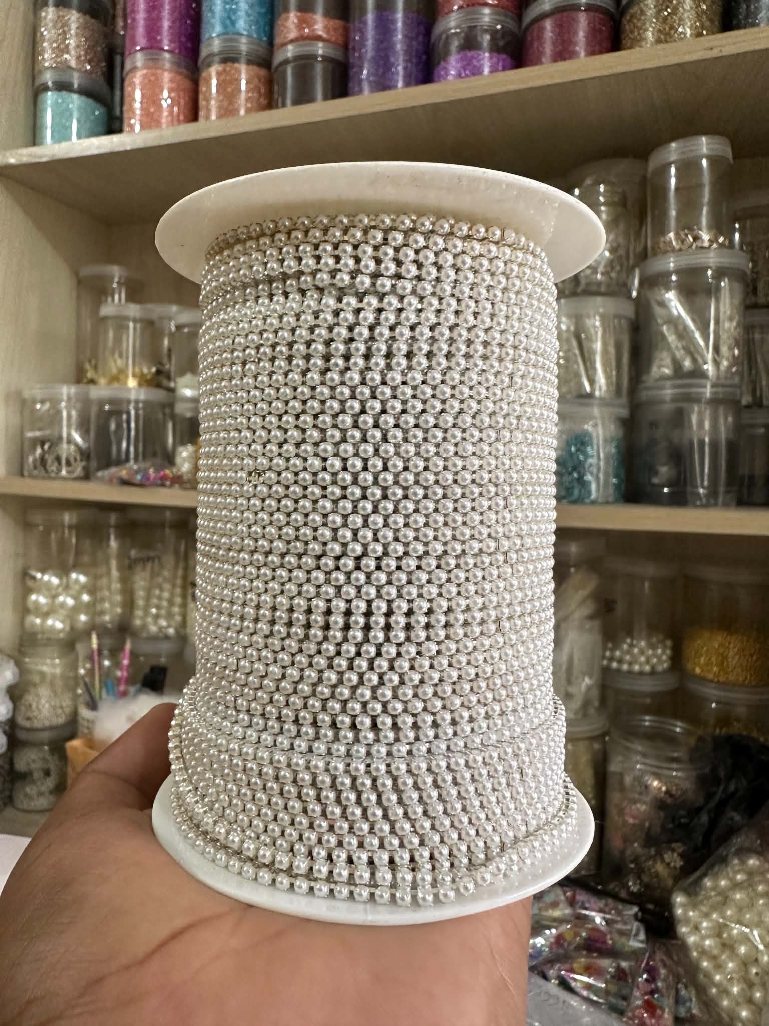 Pearl white