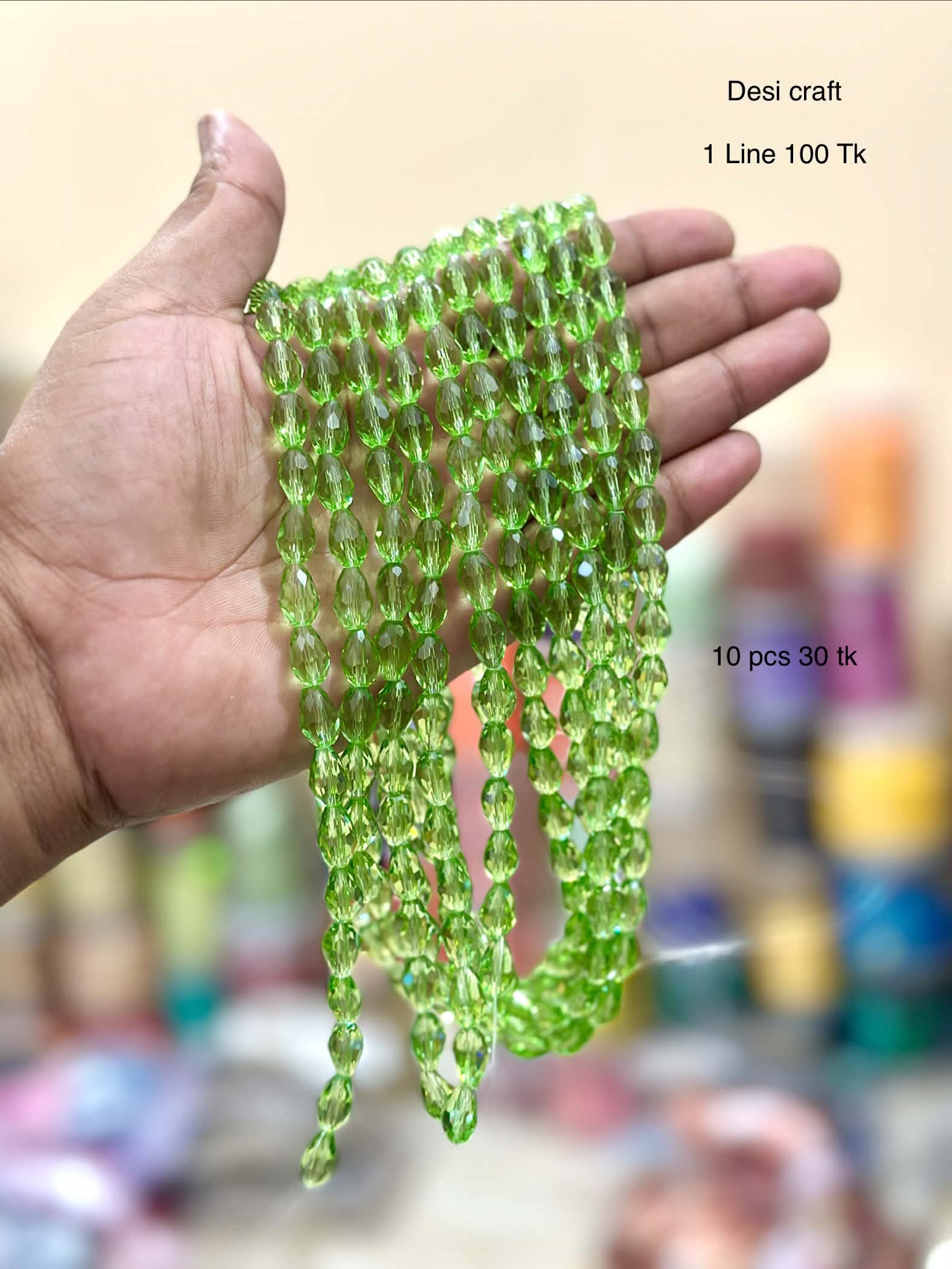 Crystal Low Light green